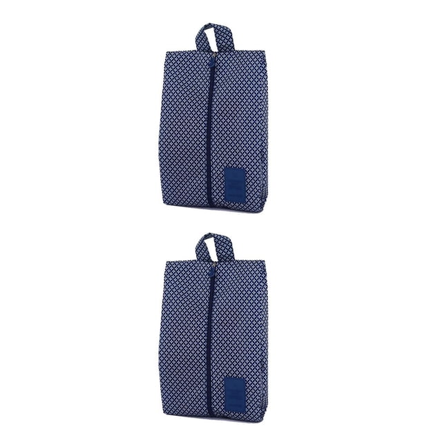 Bolsa de Almacenamiento de Zapatos Matsuzay de Viaje Portátil de Nailon Impermeable Multipatrón con Cremallera Type2 NO2