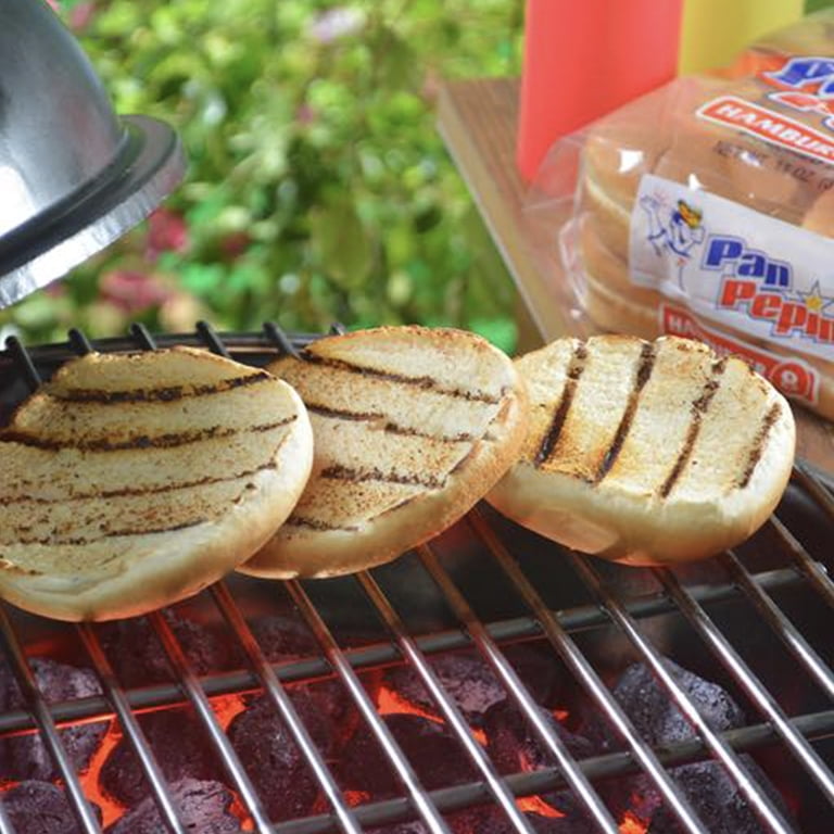 Pan Pepin Hamburger Buns White 12 oz 8 count Shelf Stable
