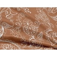 thumbnail image 5 of oneOone Rayon Medium Orange Fabric Block Sewing Material Print Fabric By The Yard 56 Inch Wide, 5 of 5