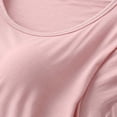 thumbnail image 4 of Ensembles de Pyjama pour Femmes Ensemble de Pyjama Décontracté d'Été à Bretelles Amples avec Coussin de Poitrine Manches Courtes et Shorts m, 4 of 6