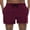 Wine, variant on Mens 5 inch Beach Shorts Swim Trunks Stretch Running Shorts Quick Dry Swim Shorts with Zipper Pockets Wine 30