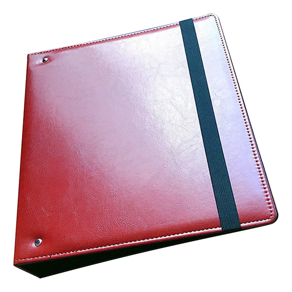 Clipboard File Folder 3 Rings Binder File Holder with Elastic Band for School