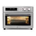 thumbnail image 1 of VAL CUCINA Freidora de aire con calefacción por infrarrojos, horno de convección extragrande para encimera 10 en 1, tostada de 6 rebanadas, charola para hornear esmaltada, fácil de limpiar con libro, 1 of 5