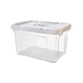 thumbnail image 1 of Caja de Almacenamiento con Tapa y Asas de Seguridad AGBOX | Transparente | Cap. 25L | Resistente y Práctica para Organizar tu Espacio, 1 of 5
