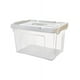 thumbnail image 1 of Caja de Almacenamiento con Tapa y Asas de Seguridad AGBOX | Transparente | Cap. 25L | Resistente y Práctica para Organizar tu Espacio, 1 of 5