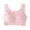 61#Pink, variant on Tshirt Bras for Women Seamless Wire Free High Support 360 Stretch Longline Sport Bra Push Up Bra Full Coverage Underwear Blue 34