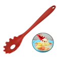 thumbnail image 1 of Tenedor para espaguetis, tenedor para pasta de silicona, colador de espaguetis de 11,2 pulgadas, cuchara para fideos resistente al calor para cocina, 1 of 5