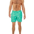 thumbnail image 4 of Star Wars Stormtrooper Helmets Men's Teal Board Shorts-Large, 4 of 7