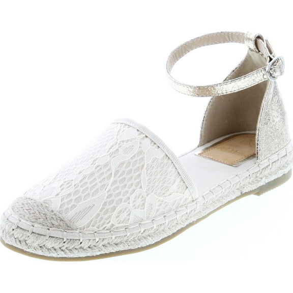 ANNA Becca-30 Womens Closed Toe Ankle Strap Espadrille Low Flat Platform Wedge Heel Sandal Slides Shoe