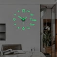 thumbnail image 4 of OIUR 3D DIY Wall Clock Simple Installation Battery-Powered Quiet Modern Nordic Wall Clock for Living Room Bedroom, 4 of 7