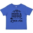 thumbnail image 3 of Inktastic Mimi and Poppop Love Me Boys or Girls Toddler T-Shirt, 3 of 5