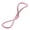 Pink, variant on Figure 8 Resistance Bands, Resistance Rubber Band with Handles, Elastic Pull Band, Not Break, Elastic Rope for Working Out, Full Body Training, Arm, Chest, Shoulder, Yoga