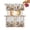 Gray White, variant on Thanksgiving Kitchen Curtains Sets 36 Inch Length Tier Curtain, Squirrel Fox Pumpkin Autumn Eucalyptus Rod Pocket Window Treatments, Window Valance Curtains for Bathroom/Bedroom/Cafe 3 Panels
