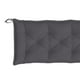 thumbnail image 4 of Cojín de banco de exterior Benzara Andy 200x50x7 cm gris oscuro, 4 of 6