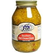 Amish Wedding Southern Style Hot Chow Chow, 32 oz. Jars, 2-Pack