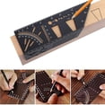thumbnail image 2 of Woodworking Square and Angle Measuring Tool Precision 3D Layout Ruler for Carpenters and, 2 of 8
