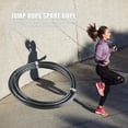 thumbnail image 4 of 3m Spare Rope Speed Jump Skipping Workout Replaceable Steel Wire (Black), 4 of 6