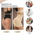 thumbnail image 6 of SHAPEVIVA Butt Lifter Panties Body Shaper for Women Hip Enhancer Hi-waist Tummy Control Shapewear Shorts, 6 of 6