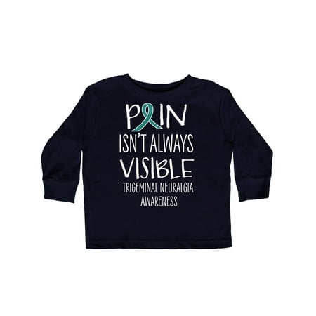 

Inktastic Trigeminal Neuralgia Awareness Pain Isn t Always Visible Gift Toddler Boy or Toddler Girl Long Sleeve T-Shirt