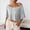 T-GY1, variant on Womens T Shirts Short Sleeve Summer Off Shoulder T Shirt For Solid Color Round Neck Tee Top Blouse Casual Basic Clothing Gy1 L