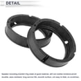 thumbnail image 4 of Anillo Espaciador de Altavoz Unique Bargains Adaptador de Altavoz Tweeter para VW CC para 6.5" 2 Pcs, 4 of 7