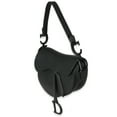 thumbnail image 4 of Pre-Owned Christian Dior Black Ultra Matte Calfskin Medium Saddle, 4 of 8