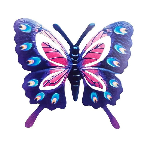 La Pared De La Mariposa Del Metal Que Cuelga La Escultura De La Mariposa Para La Decoración Del Jardín Del Hogar Inevent HA043475-01