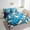 Deep Sky Blue, variant on Erosebridal Cartoon Shark Bedding Full Size, Ocean Animal Bedding Sets Full Size, Blue, Reversible 7 Pieces
