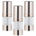 thumbnail image 4 of HONMEET Bottles for Toiletries LeakProof Reusable Plastic Cosmetic Holders for Storage 3pcs, 4 of 8