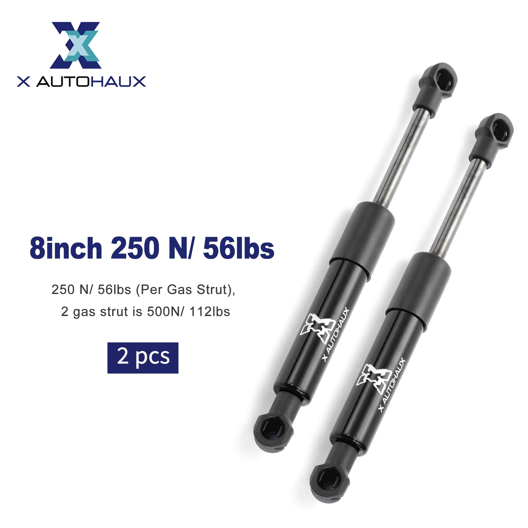 Unique Bargains Lift Supports Struts Shocks Gas Spring for RV Car 5 inch/135mm 250N Black