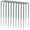 thumbnail image 1 of 10Pcs U-Shaped Steel Pegs for Camping and Garden Maintenance, 1 of 8