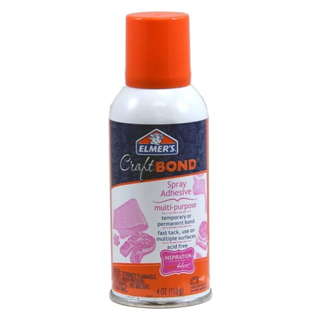 Elmer's Craft Bond Multi-Purpose Spray Adhesive, 4 oz