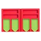 thumbnail image 1 of Bandeja de pintura de diamante Organizador de taladro con punta de esponja Bandeja de almacenamiento de pintura de diamante plegable, Rojo 1 Yuarrent HA002933-06, 1 of 6