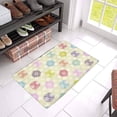 thumbnail image 3 of MKHERT Abstract Colorful Polka Dots with Snowflakes Doormat Rug Home Decor Floor Mat Bath Mat 23.6x15.7 inch, 3 of 3