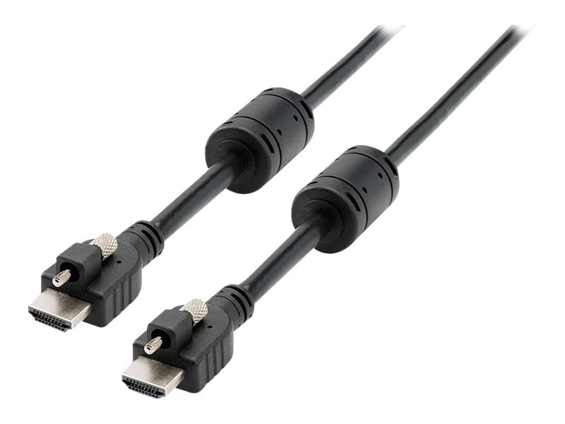 Cuña trolebús objetivo KanexPro High Speed HDMI Cable with Locking Connector 3ft - Walmart.com
