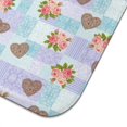 thumbnail image 3 of Pioneer Flower Floral Print Pattern 1 Pack Kitchen Dish Drying Mat, Ultra Absorbent Microfiber Dish Drainer Mat, 18"x24", 3 of 4