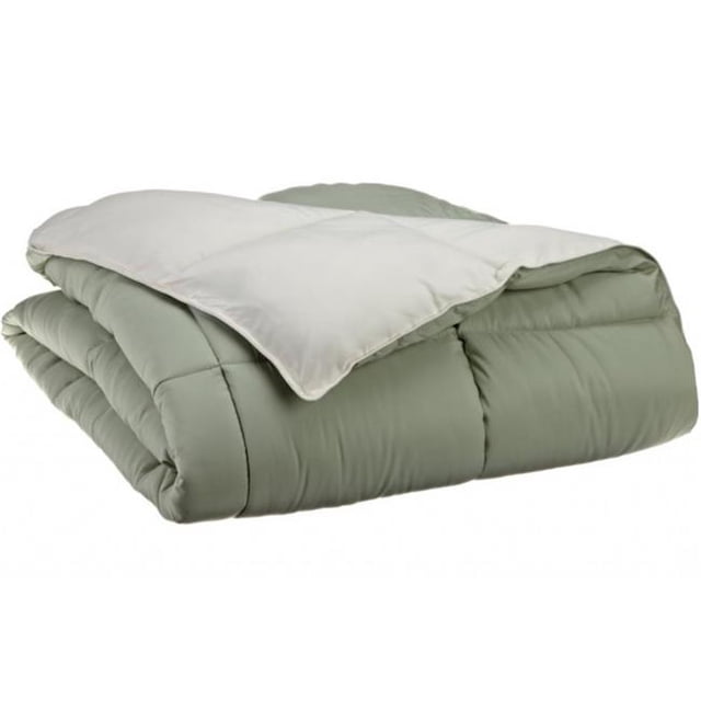 Toute la Saison Down Alternative Réversible Comforter Très Grand-Ivory/Sage