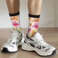 thumbnail image 6 of KLL Watermelon Print Cool Socks Men's Women's Crew Socks Funny Crazy Novelty Stockings, 6 of 6