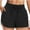Black, variant on Kaemgyyd Athletic Shorts for Women High Waisted Drawstring Workout Sweat Shorts Summer Lounge Hot Pants with Pockets