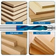 thumbnail image 4 of Up Down Cut Spiral Flush Trim Router Bit 1/4 Inch Shank Carbide Up Down Compression Flush Trim Router Bit with Nano Blue Coated Woodworking Milling Cutter for Plywood Hardwood, 4 of 7