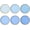 Blue, variant on Scalloped Party Disposable Paper Plates, Dessert Baby Bridal Shower Dinner Birthday Cake Paper Plates for Party Bridal Baby Girl Shower Wedding Supplies