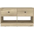 thumbnail image 3 of Light Oak 2 - Shelf 2 - Drawer Storage Bench for Creating a Tidy and Attractive Space, 3 of 4