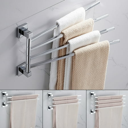 Towel Bar Holder Stainless Steel Kitchen Cabinet Cupboard Door Hanging