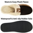 thumbnail image 3 of VONMAY Men's Scuff Slippers Memory Foam Slip On Shoes Moccasin Style House Shoes Indoor Outdoor, 3 of 6