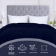 thumbnail image 3 of Ropa de cama Edredon Utopia para todas las estaciones, 250 g/m², doble color azul marino, 3 of 7