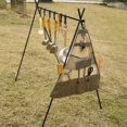 thumbnail image 2 of Hanging Organizer Outdoor Camping Picnic BBQ Storage Bag for Tableware Cookware Small Accessories Multifunction Hanging Storage Bags, 2 of 8