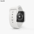 thumbnail image 2 of Pre-Owned Used Apple Watch 44mm Series 4 GPS Only Silver White Sport Band (Scratch and Dent), 2 of 3