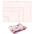thumbnail image 5 of Cute Dog Bed Mats Manta Soft Foot Print Warm Dog, 5 of 5