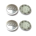 thumbnail image 1 of pcs for Audi car Outer diameter 69mm Hubcaps, Compatible with A4, A4L, A6L, 1 of 5