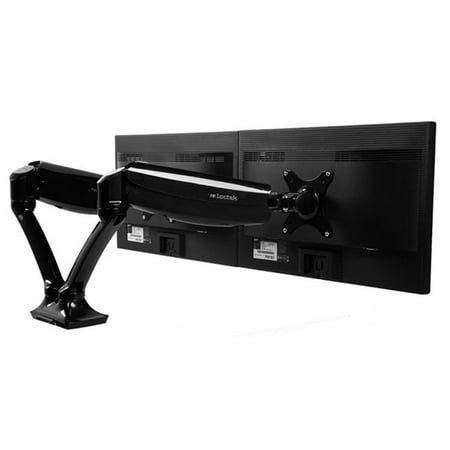 Loctek Dual Monitor Mount,Full Motion Desk mounts for 10